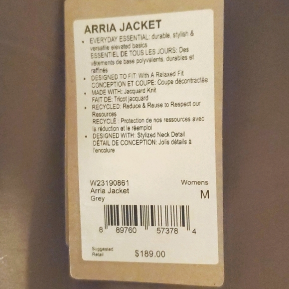 NWT PrAna Arria Jacket - Picture 6 of 6